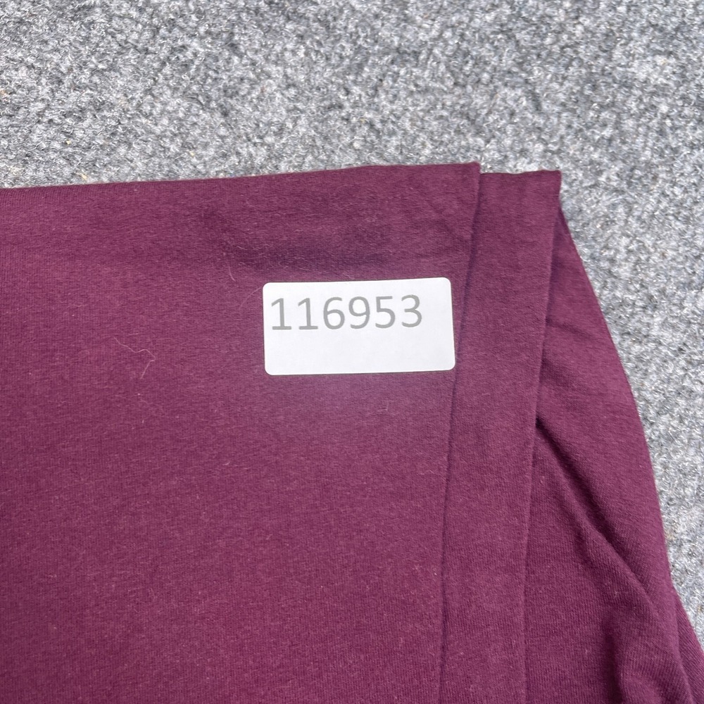 American Eagle Hi Rise Leggings Womens Size Small Maroon Red Yoga Pants - Picture 8 of 8